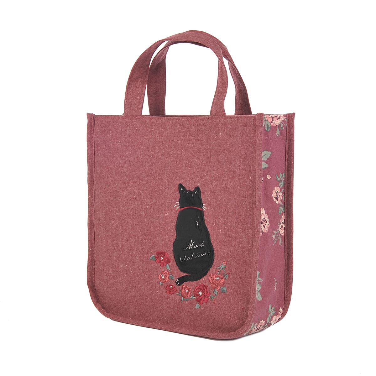 【sienne】韓国人気/薔薇トートバッグ ★ Rose rose Book Bag ★ sienne】韓国人気/薔薇トートバッグ ☆ Rose rose Book Bag