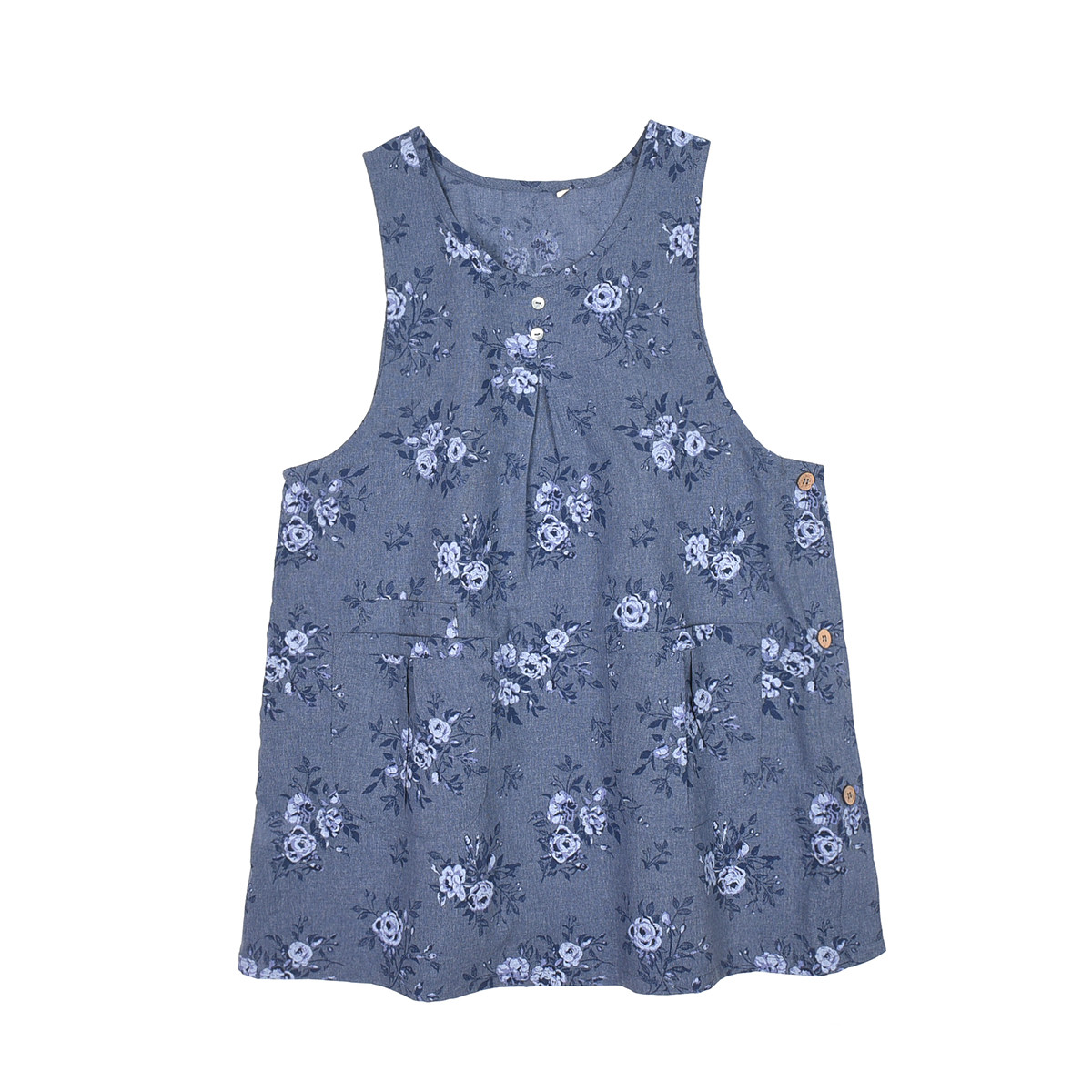 Floral Ruban cache-coeur apronフローラルリュバンカシュクール