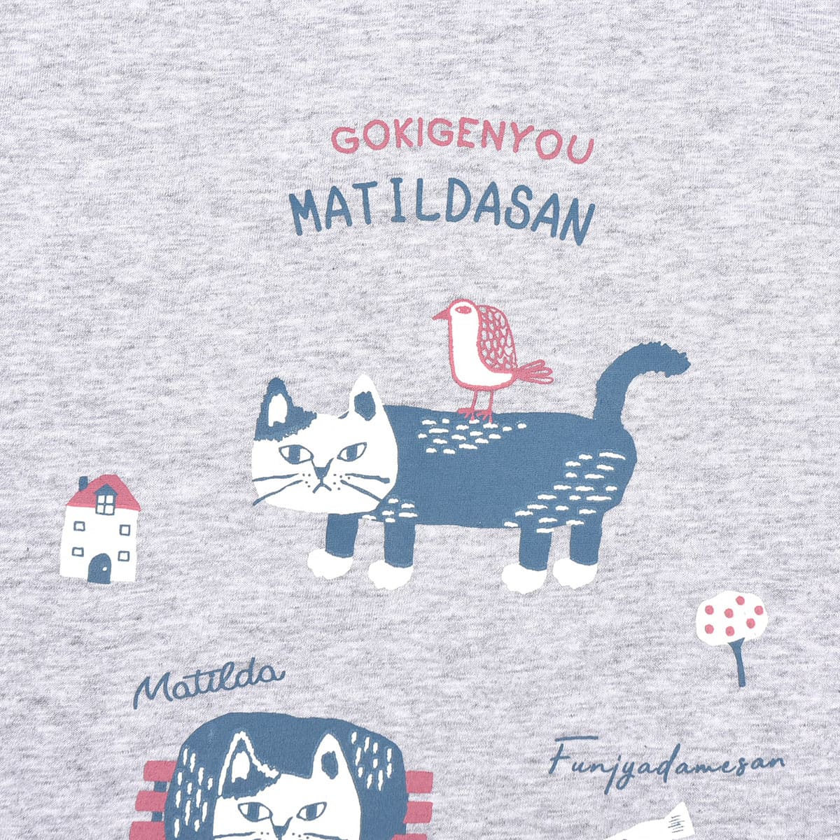 kusuguru Tシャツ 七分袖 レディース マチルダさん 七分袖Tシャツ 23