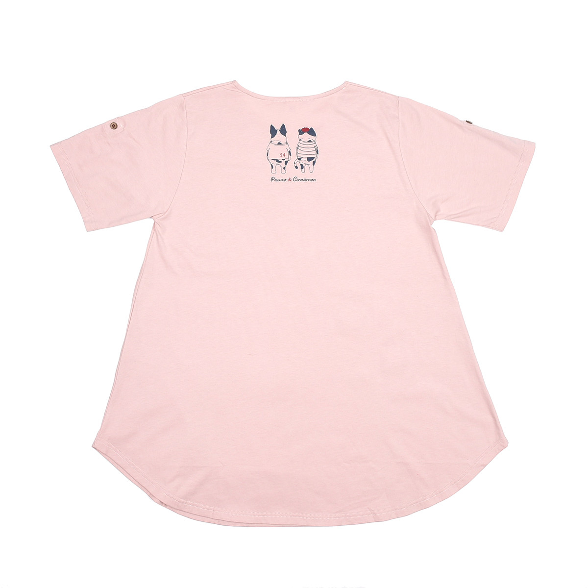 kusuguru Tシャツ 半袖 レディース アニマルモード AラインT