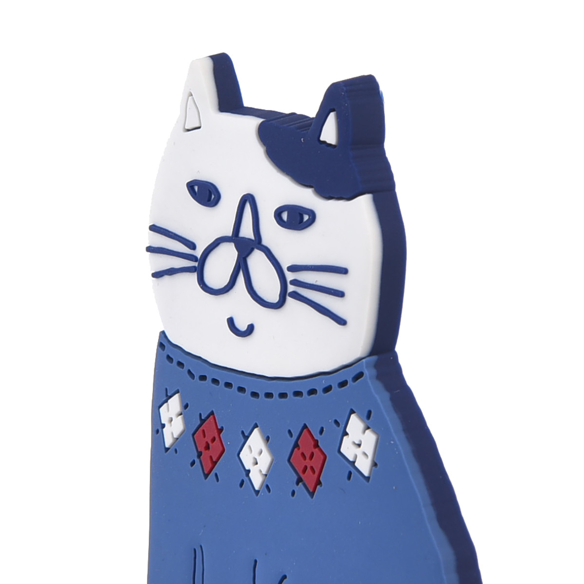 kusuguru マグネットフック おしゃれ 猫 ねこぜがわさん 23-6303