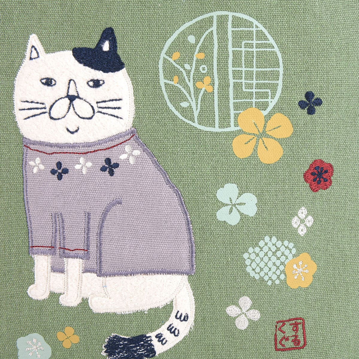 kusuguru 手提げバッグ レディース おしゃれ かわいい ネコ 雑貨