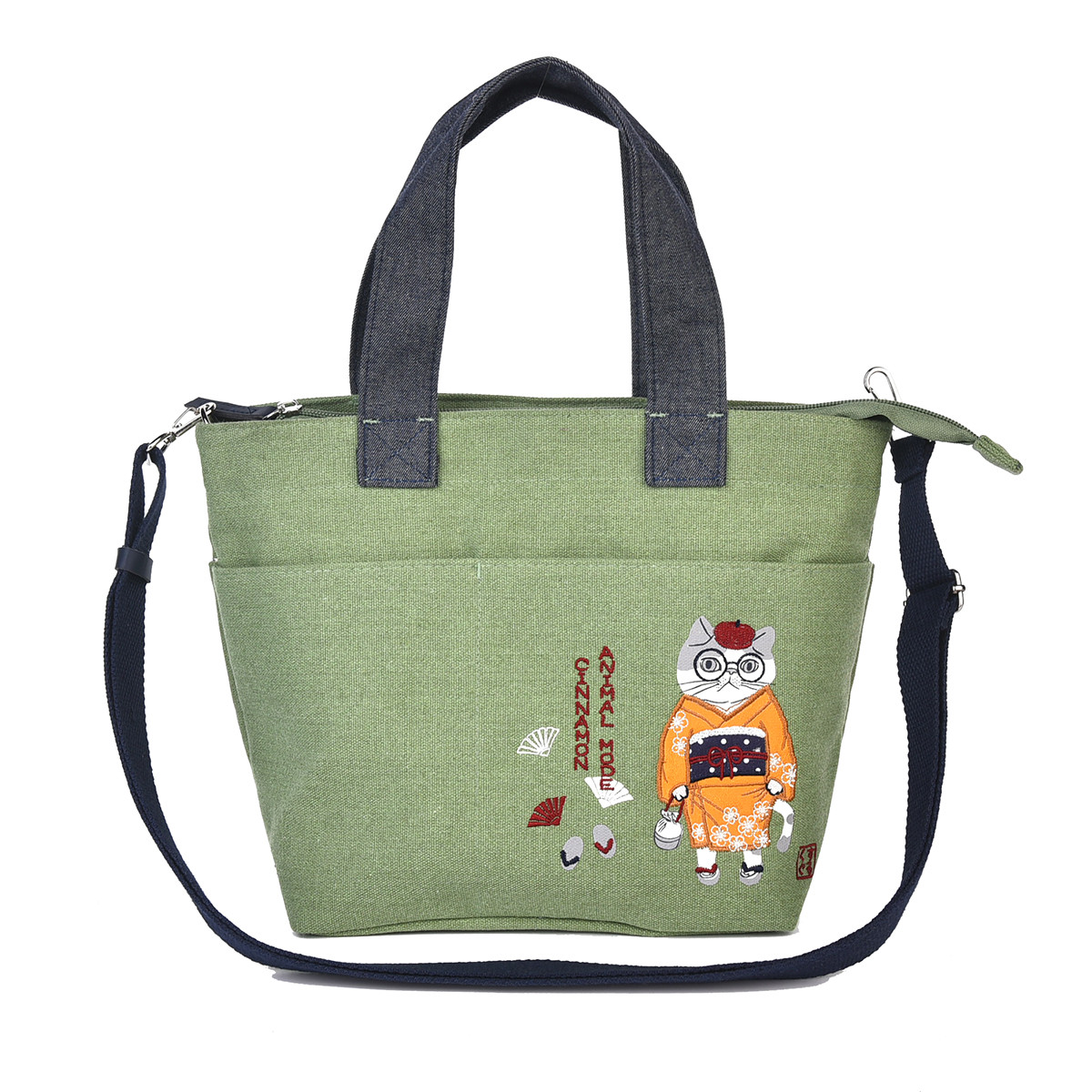 kusuguru（クスグル） ショルダーバッグ コンパクト 小さめ 和柄