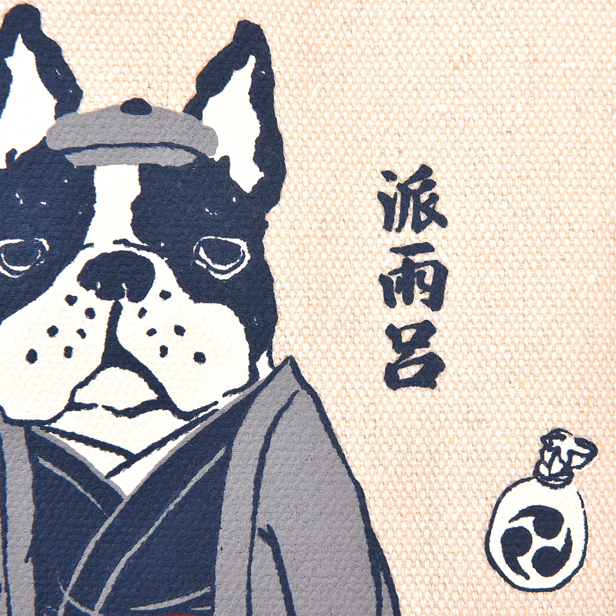 kusuguru（クスグル） トートバッグ おしゃれ 和柄 和柄キャンバスプチ