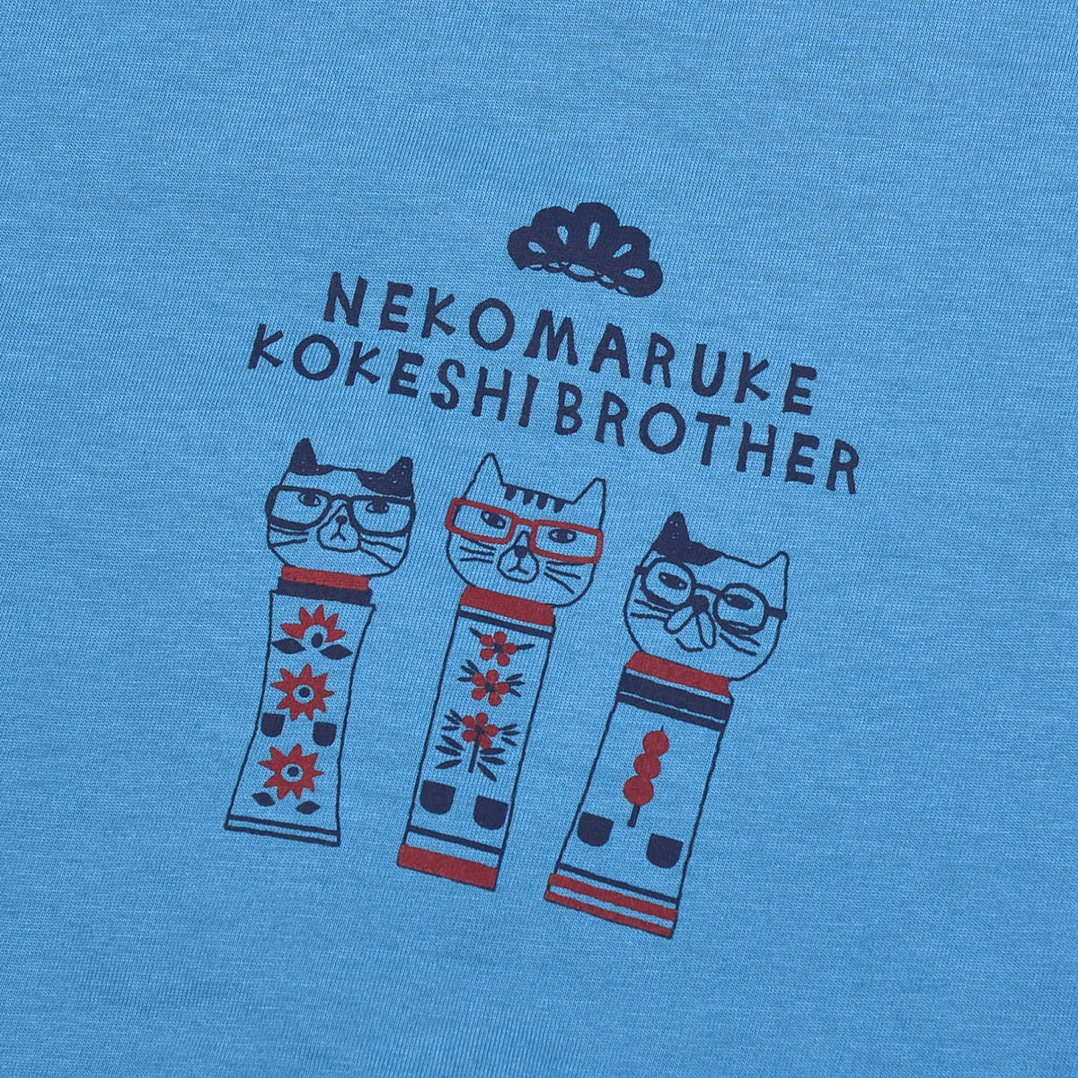 kusuguru Tシャツ 七分袖 レディース もけみみねこ 七分袖T