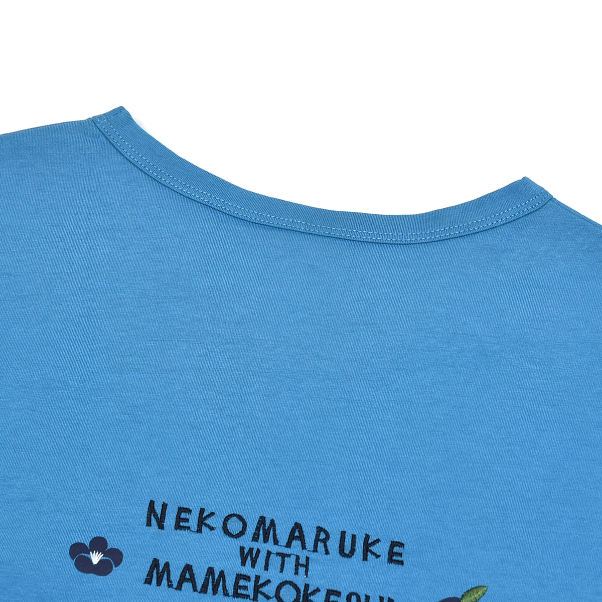 kusuguru Tシャツ 半袖 ゆったり レディース ネコまるけこけし柄