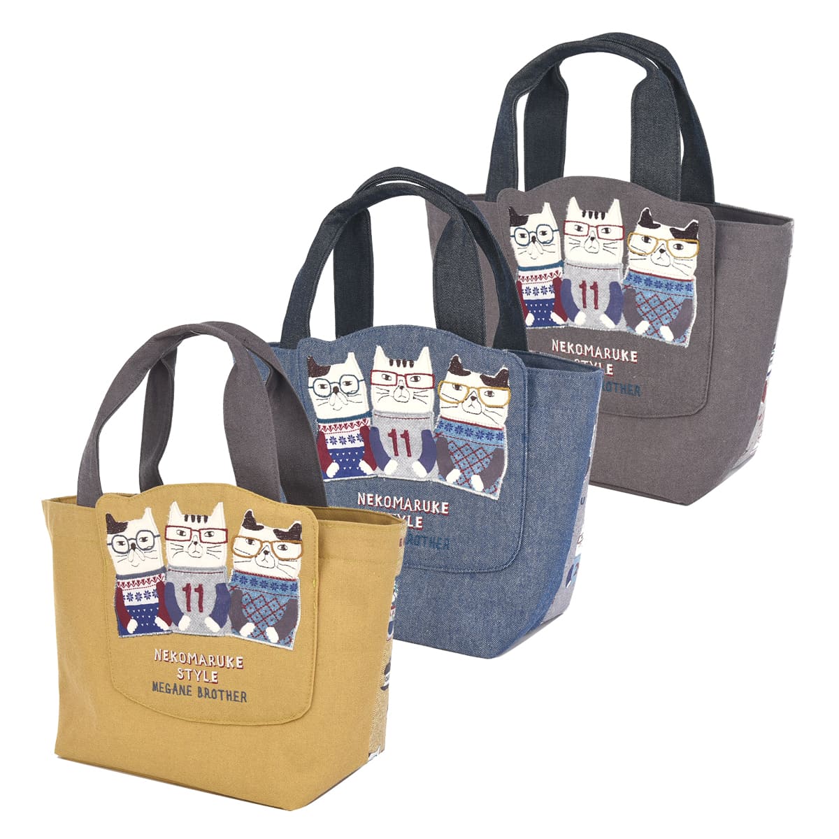 kusuguru トートバッグ おしゃれ かわいい ネコ 雑貨 ネコまるけ