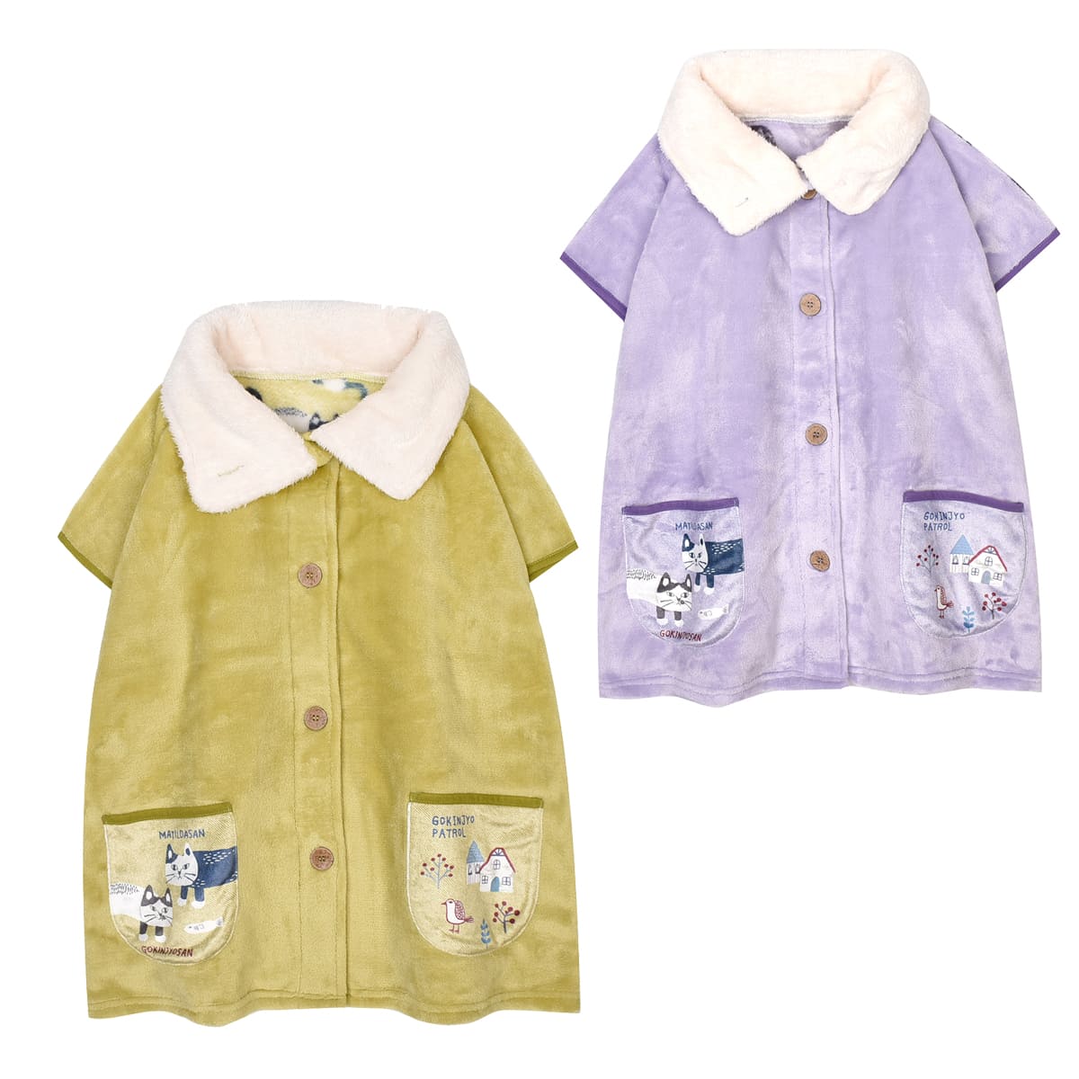 特価♥クスグル　パジャマ　上下フリース　かわいい　冬　マチルダ　おしゃれ　ネコ kusuguru ベスト レディース フリーサイズ おしゃれ ふわふわ