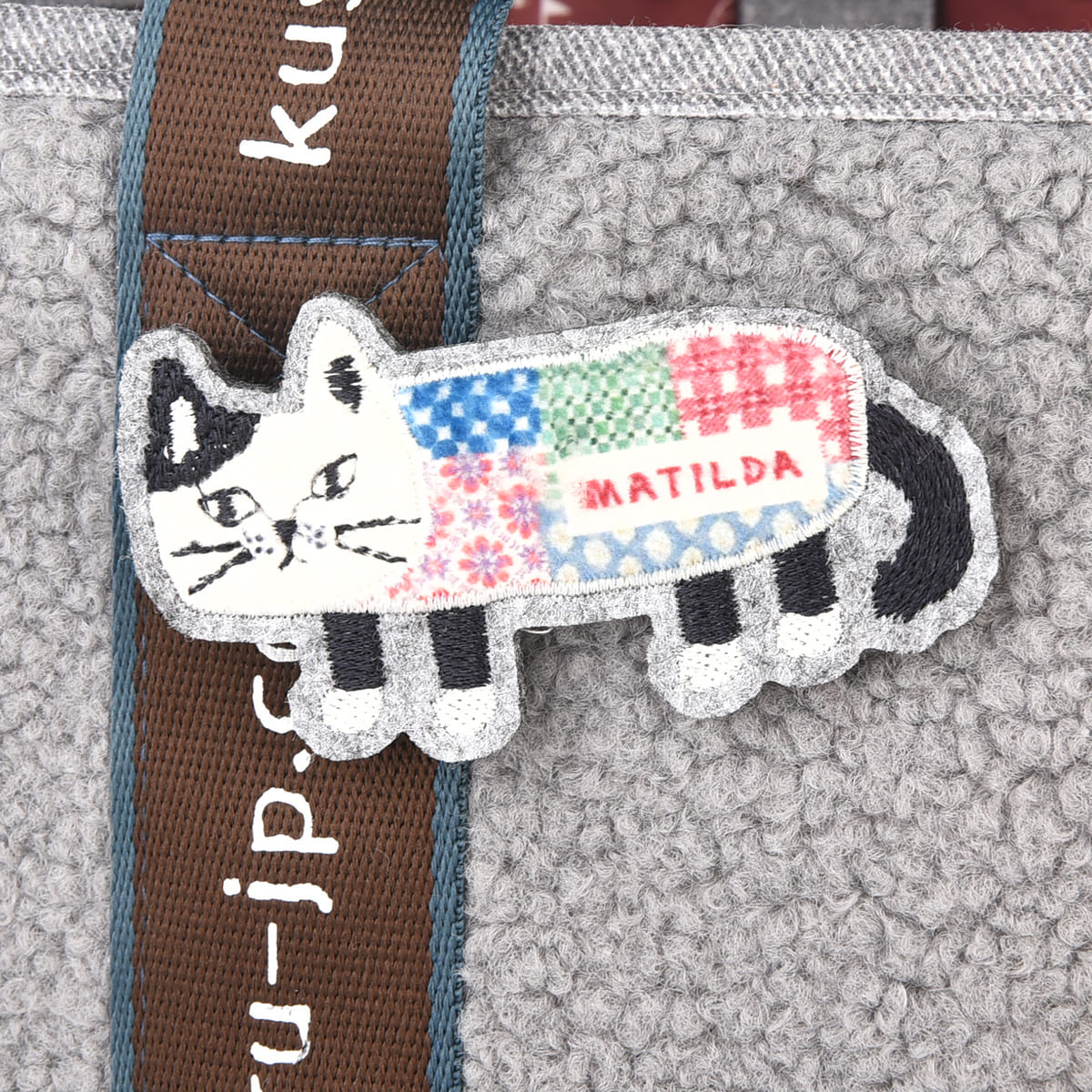 kusuguru（クスグル） トートバッグ おしゃれ シックボア雑貨 ふた付き