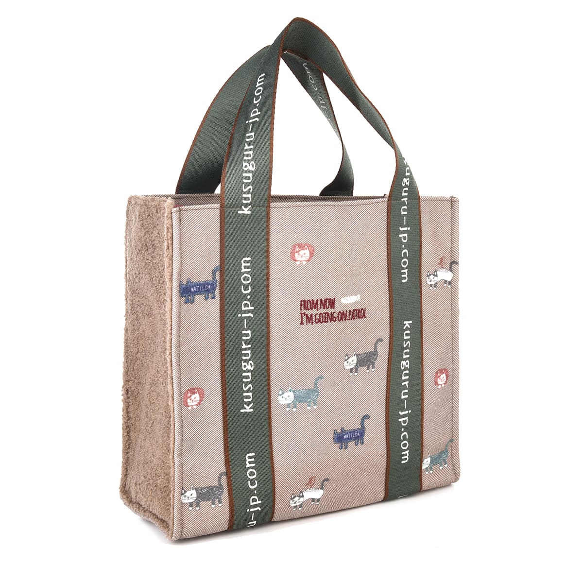 kusuguru（クスグル） トートバッグ おしゃれ ネコ 雑貨 シックボア