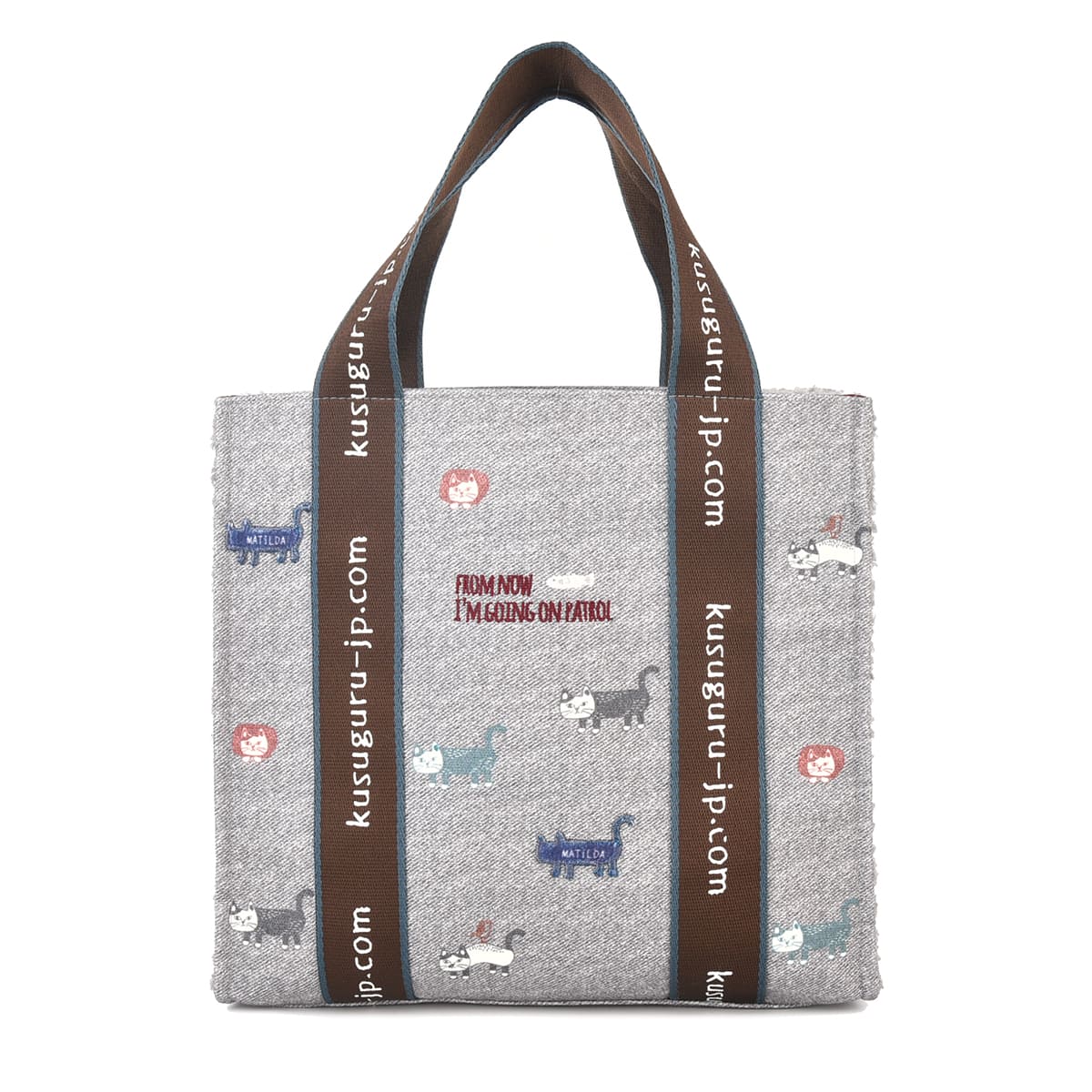 kusuguru トートバッグ おしゃれ ネコ 雑貨 シックボア雑貨