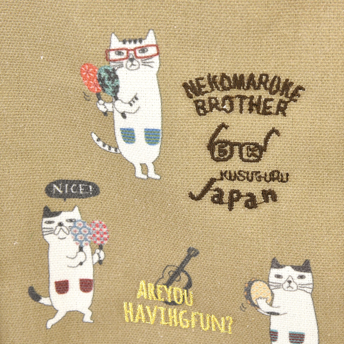 kusuguru（クスグル） トートバッグ おしゃれ かわいい 雑貨 25SS ネコ