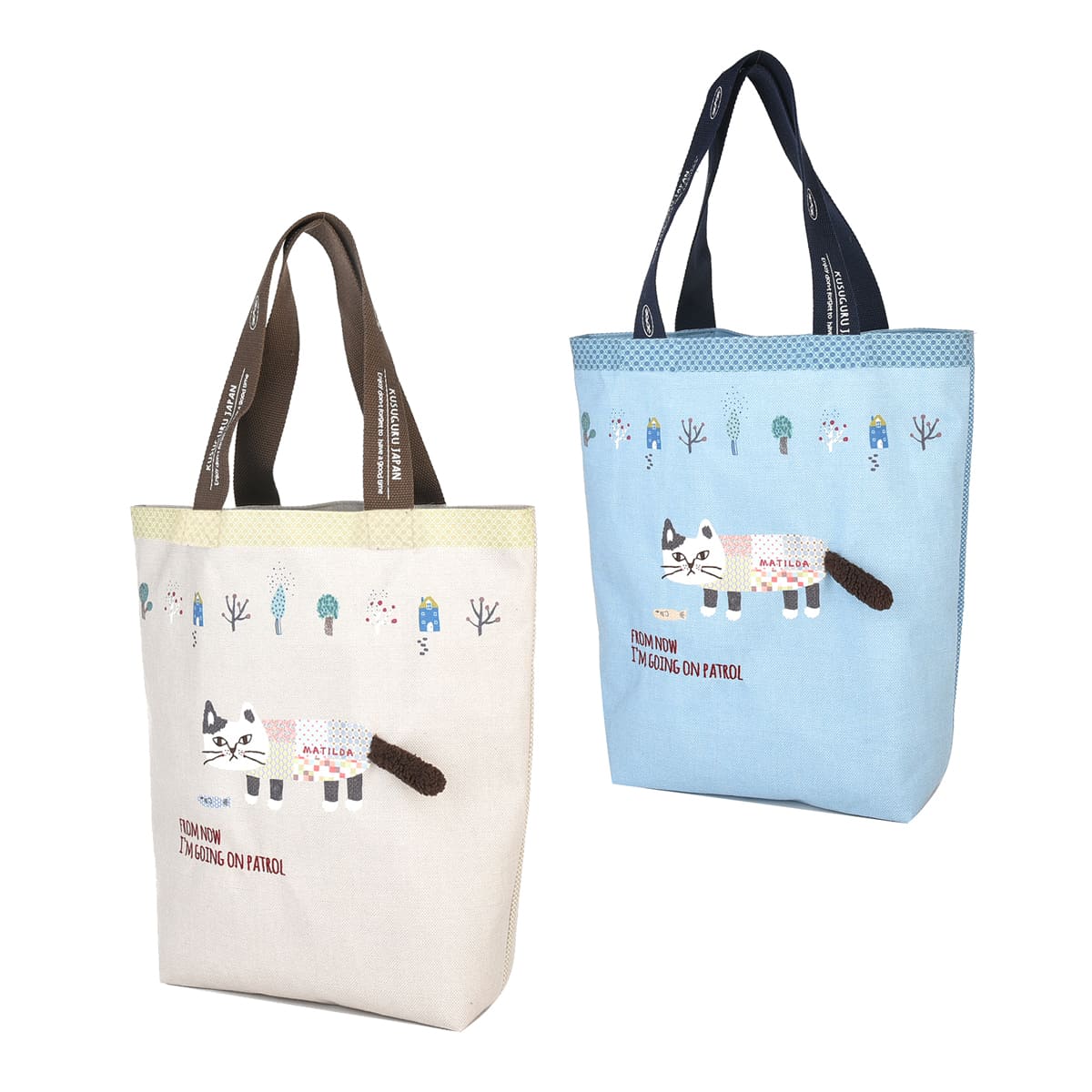 kusuguru トートバッグ おしゃれ かわいい ネコ 雑貨 25SS
