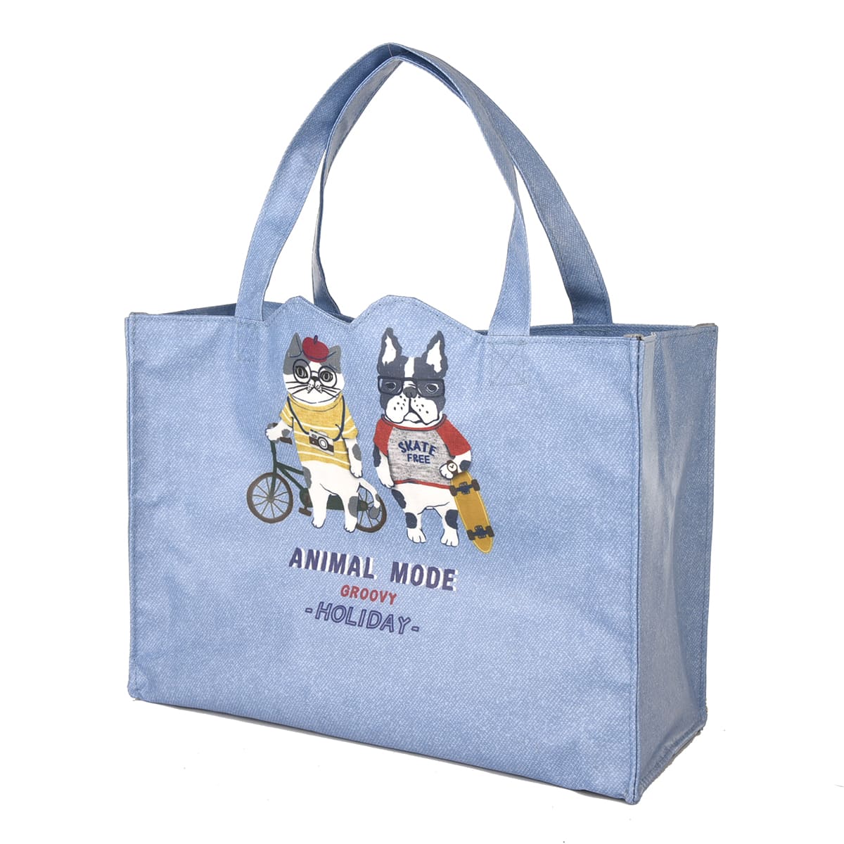 kusuguru トートバッグ かわいい 手さげ ネコ 雑貨 25SS