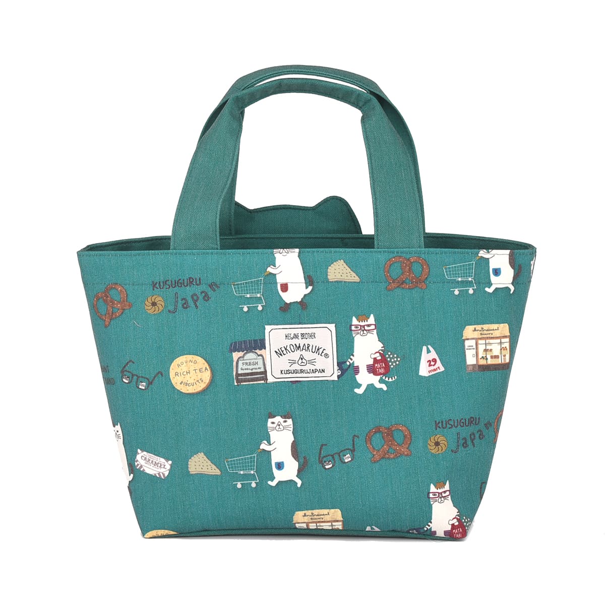 kusuguru トートバッグ おしゃれ かわいい 雑貨 25AW ネコまるけ