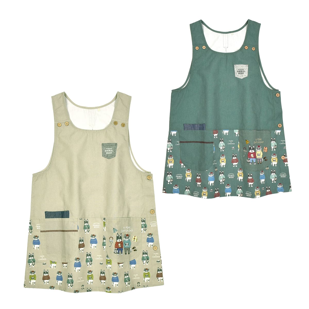 kusuguru（クスグル） エプロン おしゃれ 保育士 かわいい 25AW