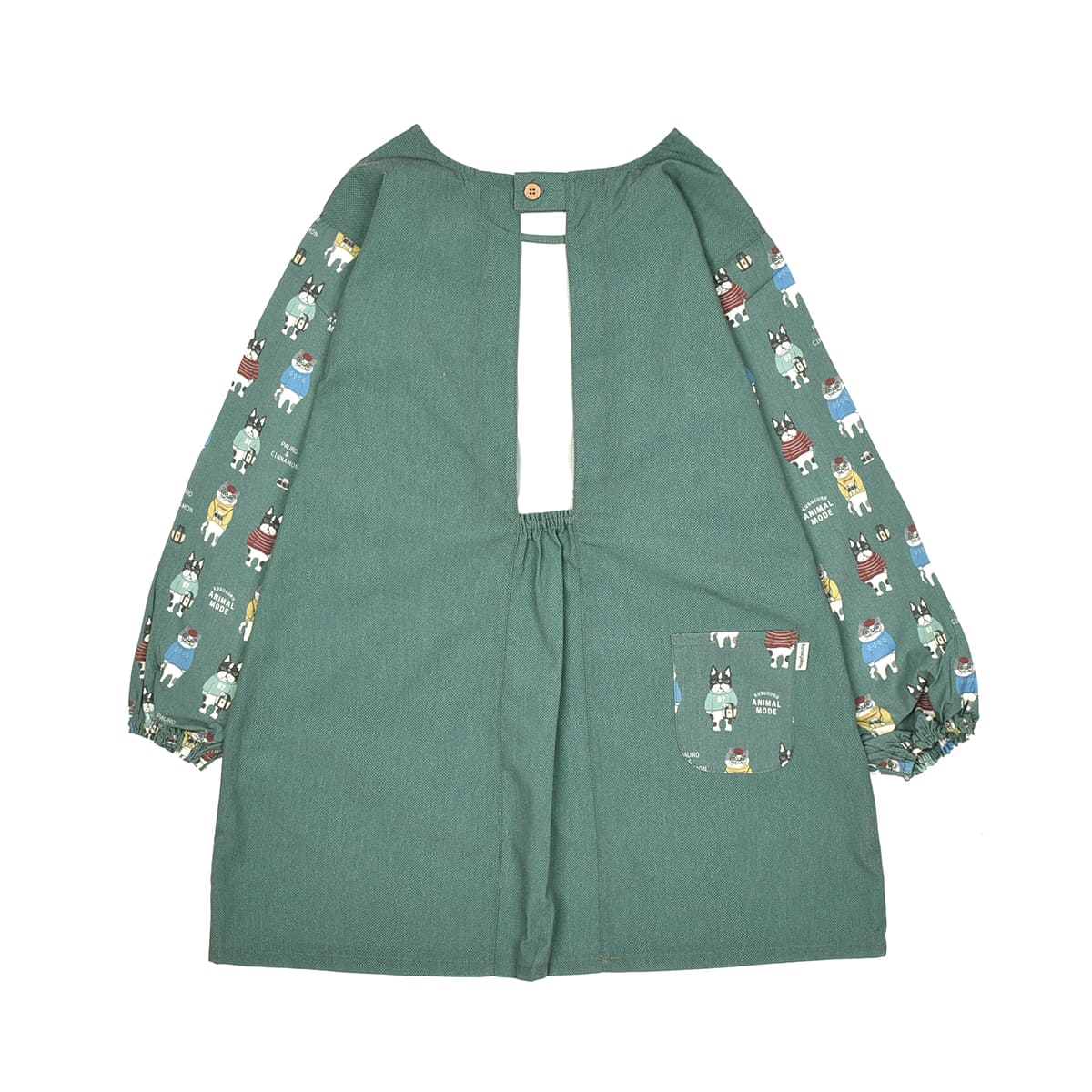 kusuguru（クスグル） 割烹着 おしゃれ 保育士 エプロン カッポウ 25AW