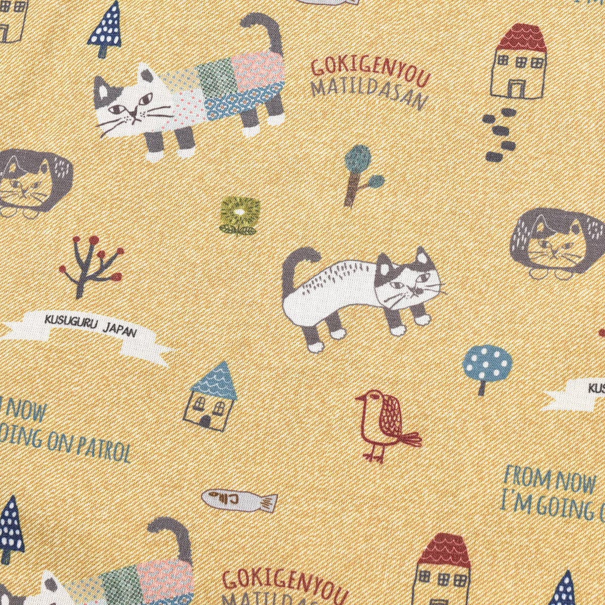 kusuguru（クスグル） エプロン おしゃれ 保育士 かわいい 25AW 両脇釦