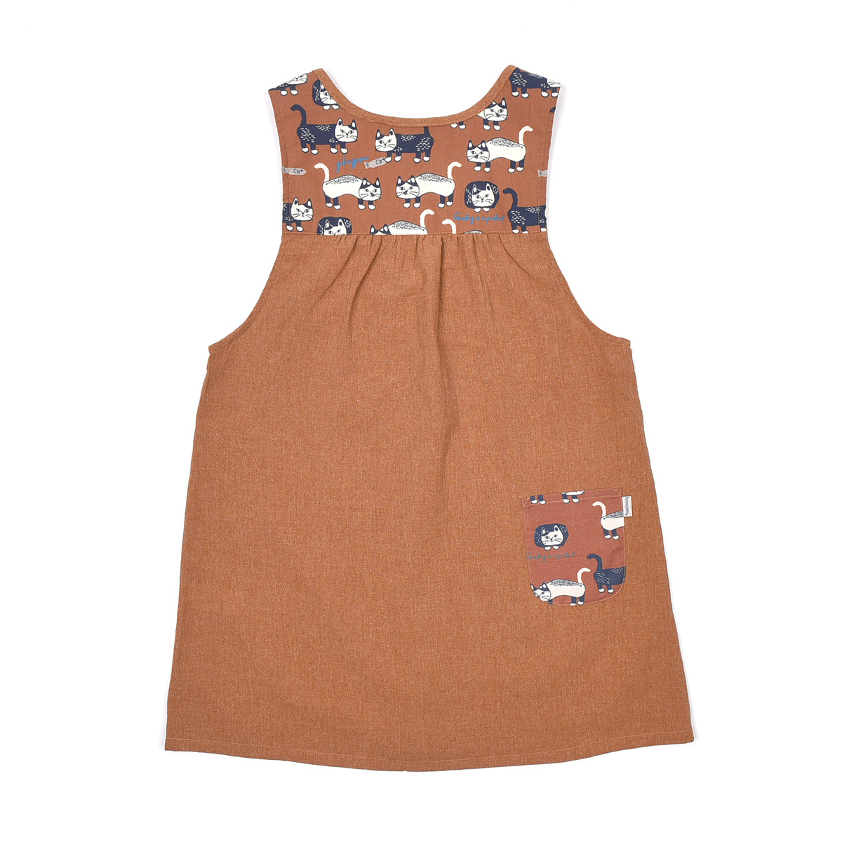 kusuguru（クスグル） エプロン おしゃれ 保育士 かわいい 25AW 前釦