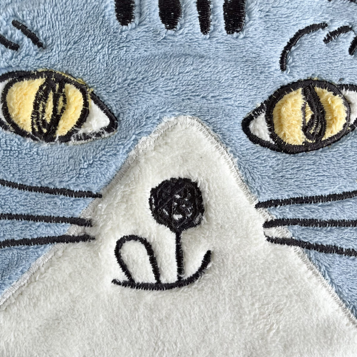 kusuguru（クスグル） タオル ふわふわ ループ付き ダイカットタオル