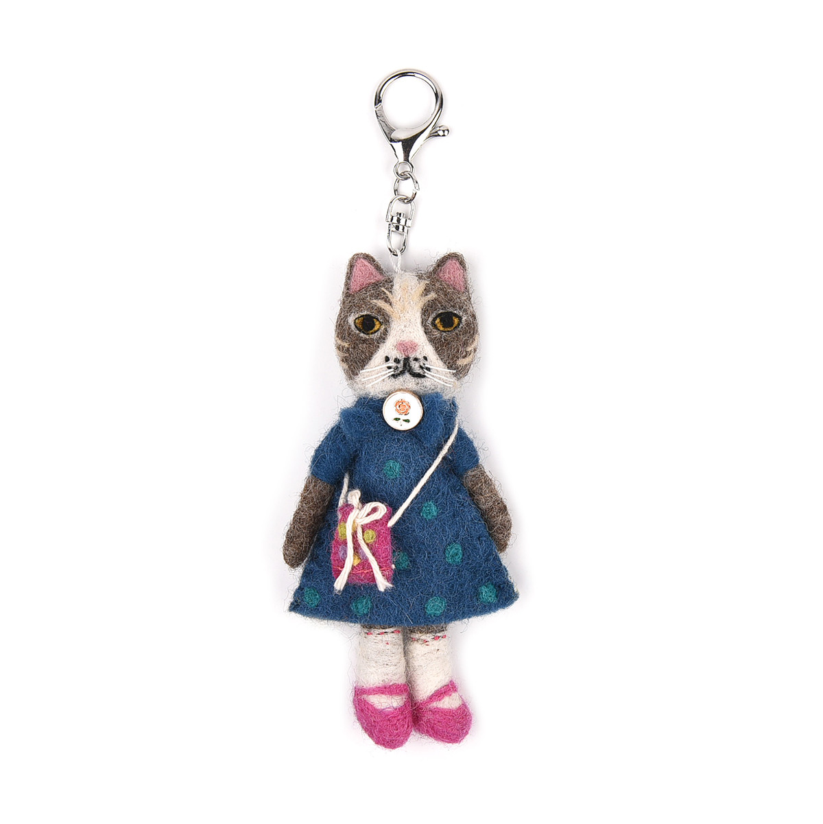 kusuguru（クスグル） キーホルダー ぬいぐるみ ニードル マスコット