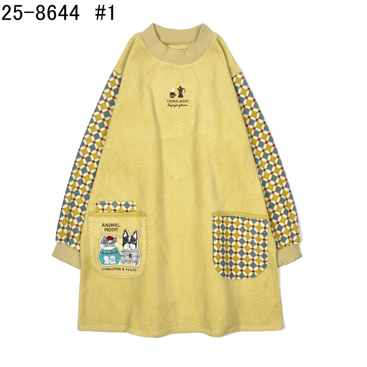 kusuguru（クスグル） 割烹着 レディース フリーサイズ おしゃれ