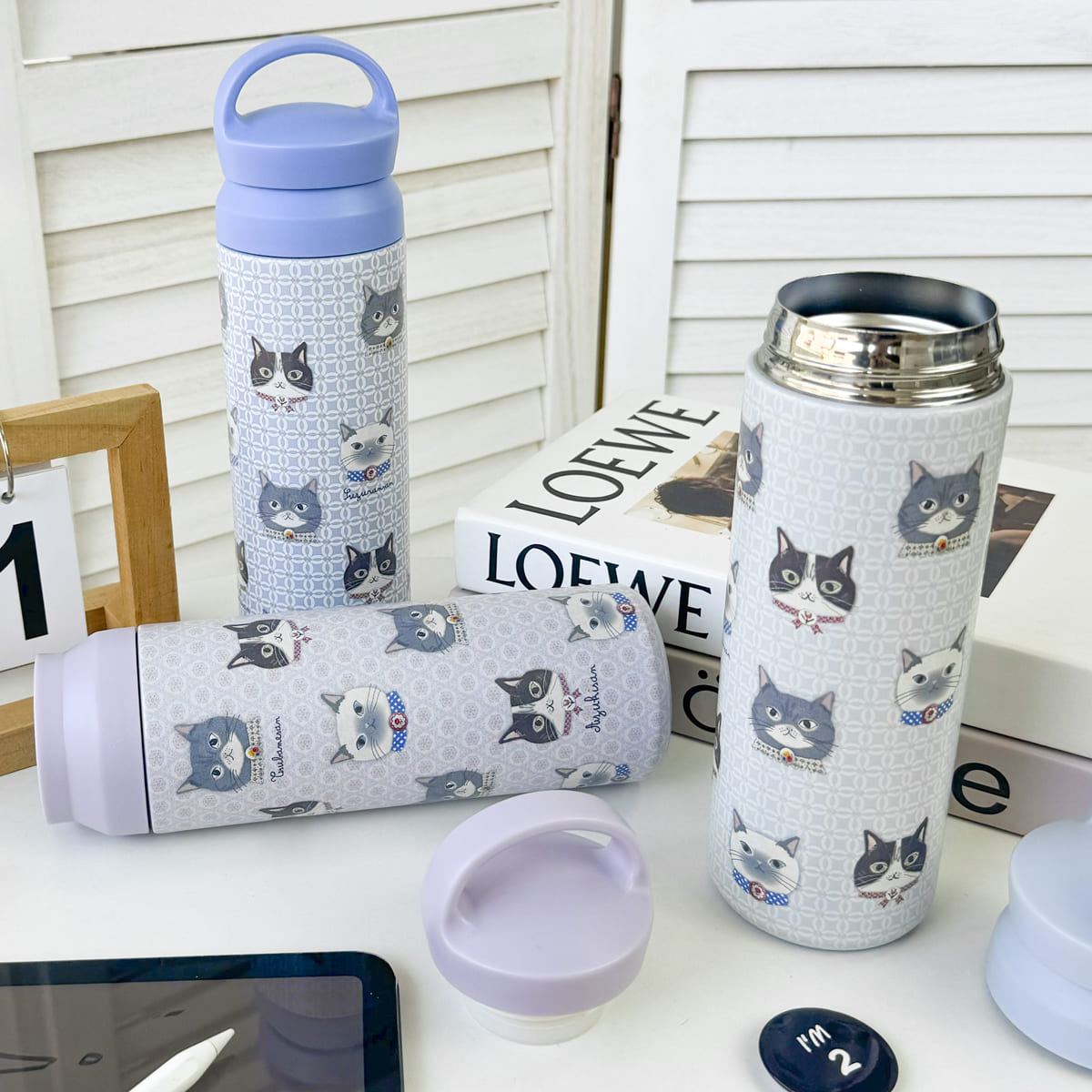 kusuguru（クスグル） タンブラー 蓋付き 500ml おしゃれ ステンレス製