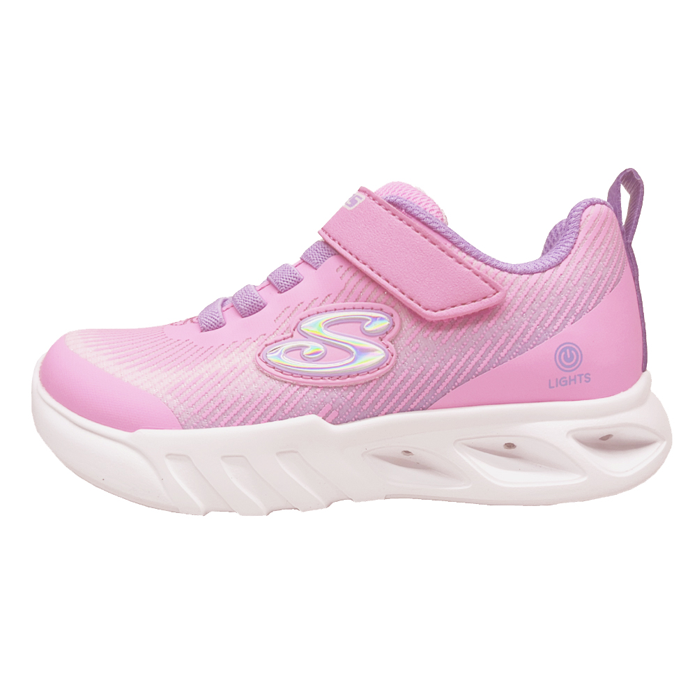 Yahoo! Yahoo!ショッピング(ヤフー ショッピング)スケッチャーズ SKECHERS 靴 光る スニーカー ガールズ フリッカー フラッシュ - ライト テイクオーバー 子供靴 17-23cm 女の子 軽量で快適な光るスニーカー