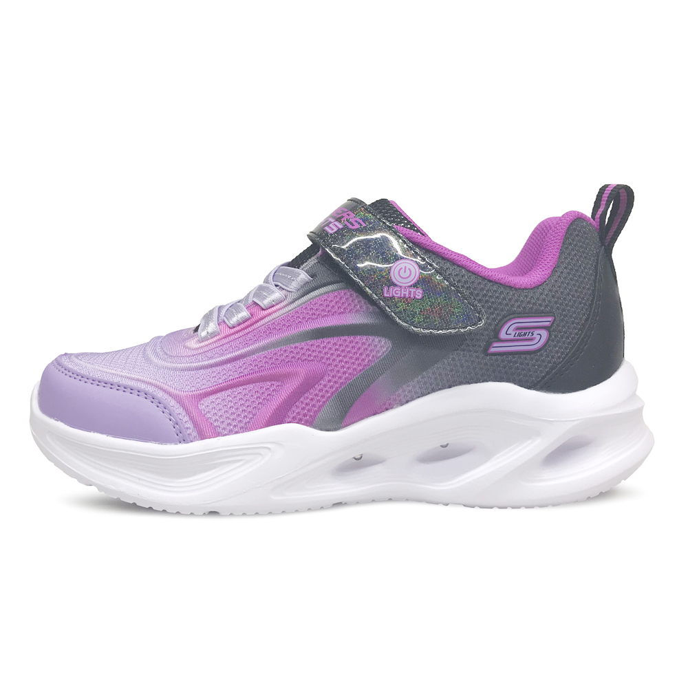 Yahoo! Yahoo!ショッピング(ヤフー ショッピング)スケッチャーズ SKECHERS 靴 光る スニーカー ソラ グロー - カラー ブリーズ 子供靴 17-23cm 303713L 女の子 軽量で快適な光るスポーティスニーカー