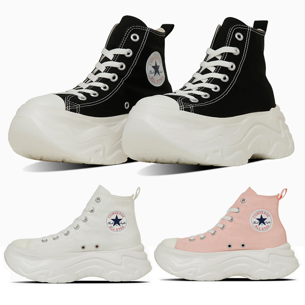 CONVERSE ALL STAR 厚底スニーカー25cm コンバース 厚底 スニーカー オールスター アール サージ