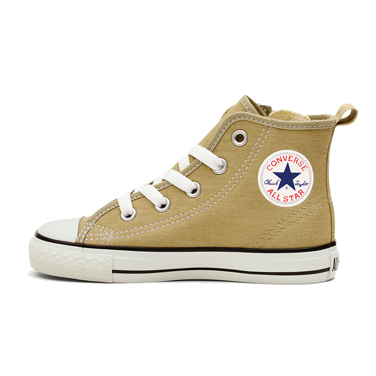 Yahoo! Yahoo!ショッピング(ヤフー ショッピング)コンバース Converse 靴 キッズ チャイルド オールスター N カラーズ ベージュ 15〜22cm 子供靴 運動靴 スニーカー 大人サイズでも人気のカラーベージュ