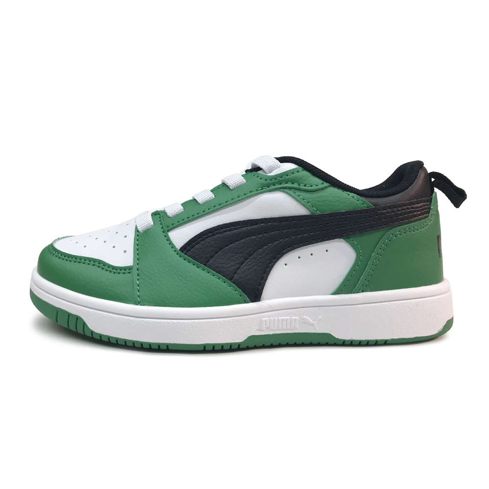 Yahoo! Yahoo!ショッピング(ヤフー ショッピング)プーマ Puma キッズ スニーカー キッズ リバウンド V6 ロウ PS 396742-05 ホワイトXグリーン 17〜21cm 子供靴 スニーカー 運動靴 スポーツブランド　