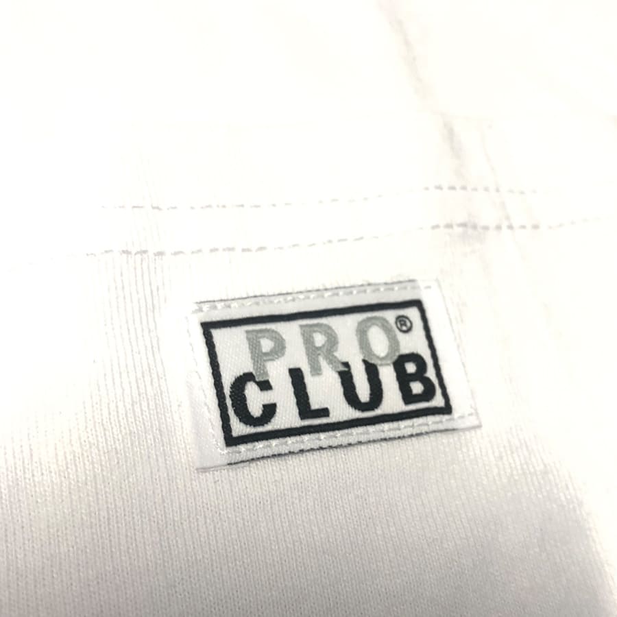 PRO CLUB メンズ プロクラブ 51PC0705 WHITE ヘビー ワイド