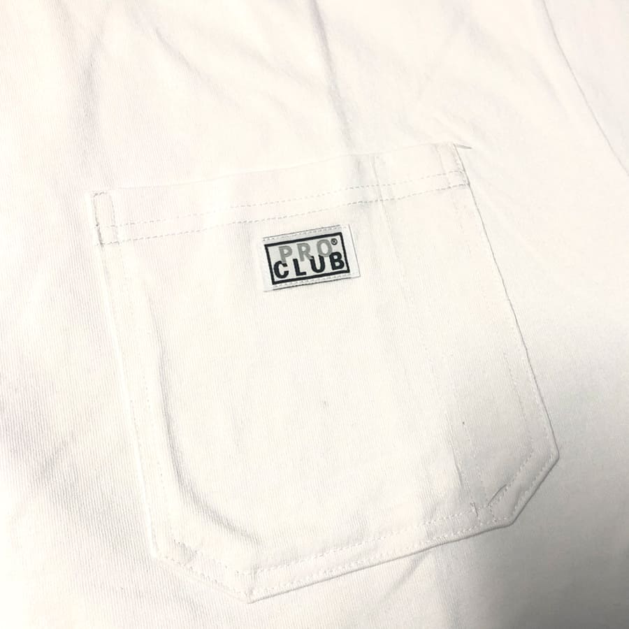 PROCLUB プロクラブ ヘビーウェイト　新品　tシャツ　新品　M 白二枚組 PROCLUB プロクラブ ヘビーウェイト tシャツ L 白二枚組 新品