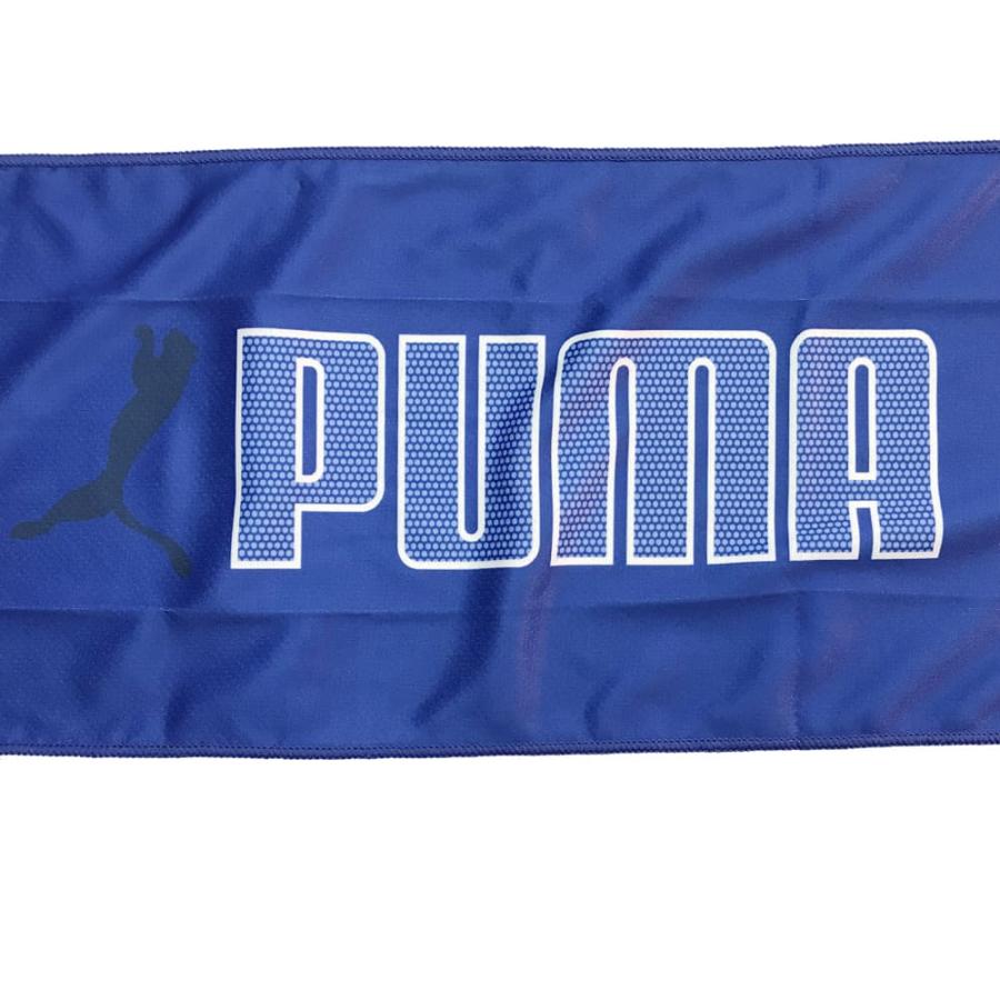 プーマ PUMA キッズ タオル キッズ スーパークールタオル 1 20×70cm 054426-03 シュノーケルブルー 子供 濡らして振れば冷たくなるクールタオル UVカット効果｜suxel｜05