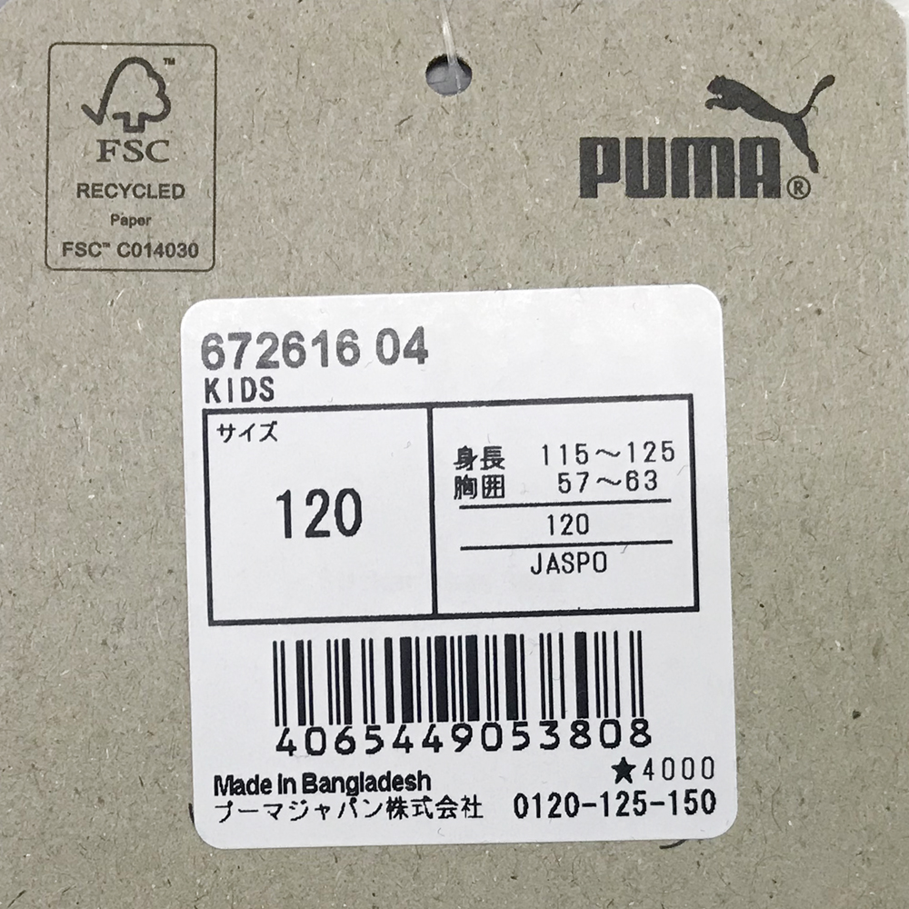 PUMA プーマ Puma キッズ POWER カラーブロック フーディ