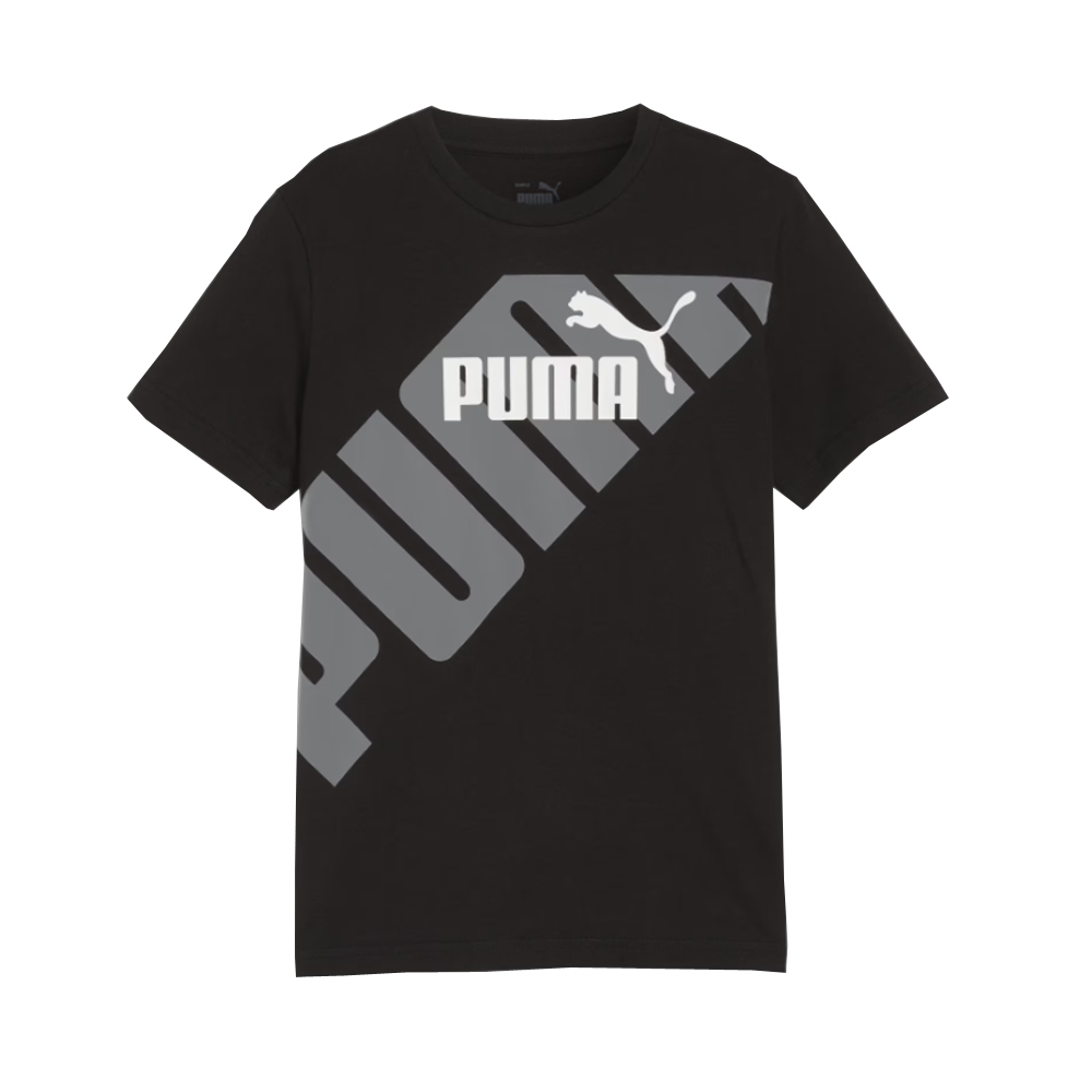 プーマ 子供服 男の子 パワー グラフィック Tシャツ 130-160cm 綿100% Puma キ...