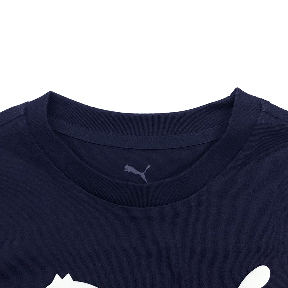 『購入さん専用』プーマ SEIRYO シャツ 55番 ホワイト ブルー PUMA プーマ Puma 子供服 男の子 キッズ ボーイズ ESS キャット
