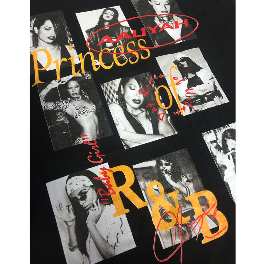 メンズ RIPPLE JUNCTION AALIYAH アリーヤ AAAS2394 マルチフォト T