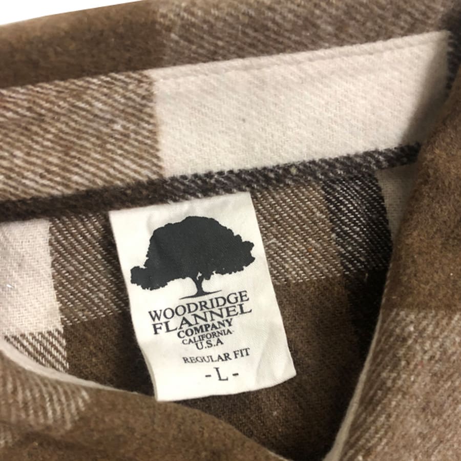 メンズ WEIV LA Woodridge flannel company FL501 長袖 フランネル