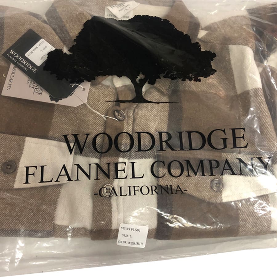 メンズ WEIV LA Woodridge flannel company FL501 長袖 フランネル