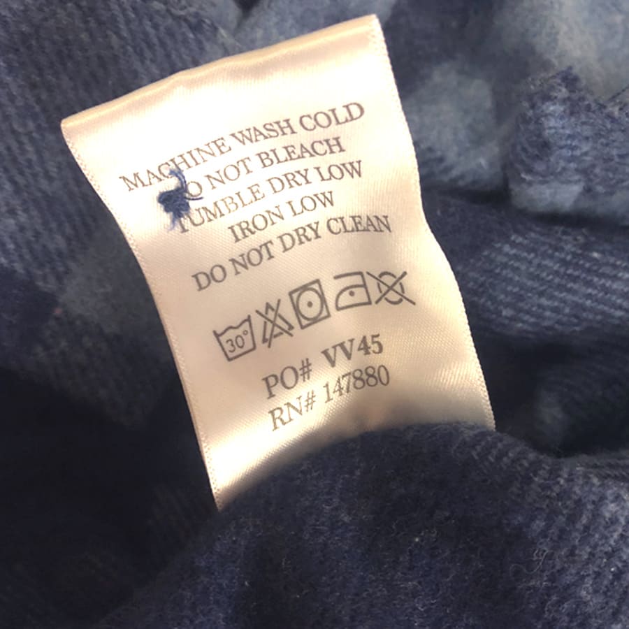 メンズ  WEIV LA Woodridge flannel company  FL503 長袖 フランネルシャツ NAVY BLUE US L-XL-2XL ビッグサイズ｜suxel｜09