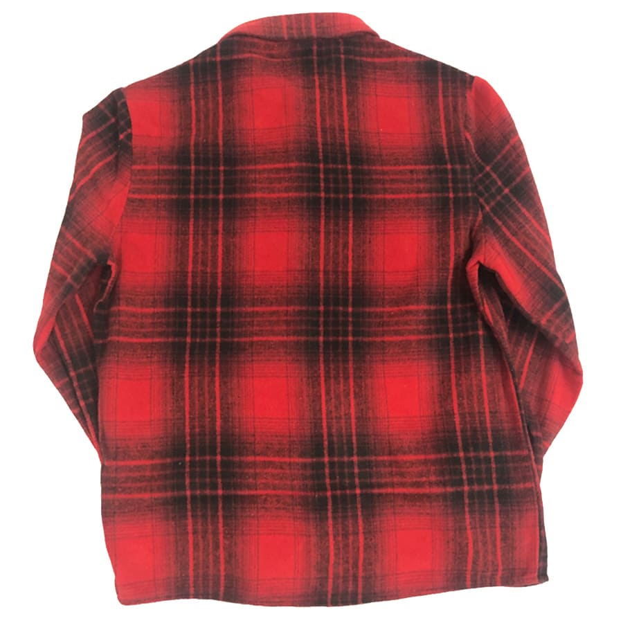 メンズ  WEIV LA Woodridge flannel company  FL504 長袖 フランネルシャツ RED-BLK US M-L-XL-2XL ビッグサイズ｜suxel｜04