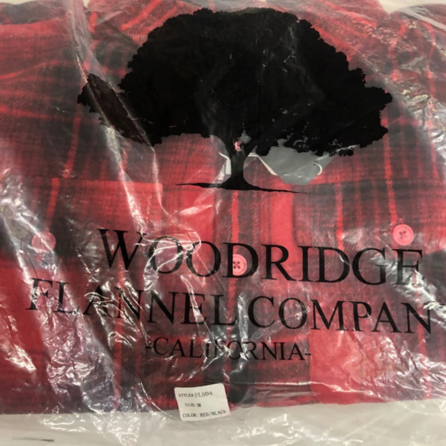 メンズ WEIV LA Woodridge flannel company FL504 長袖 フランネル