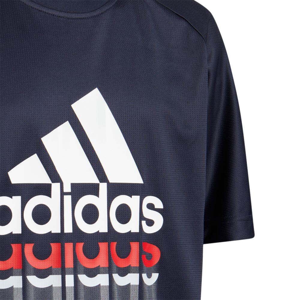 アディダス adidas 半袖Tシャツ キッズ ジュニア ニット 半袖Tシャツ 