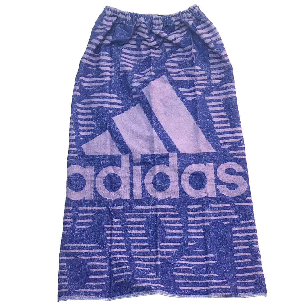 アディダス adidas キッズ ラップタオル 子供 男の子 お着替えタオル 巻きタオル IC496...