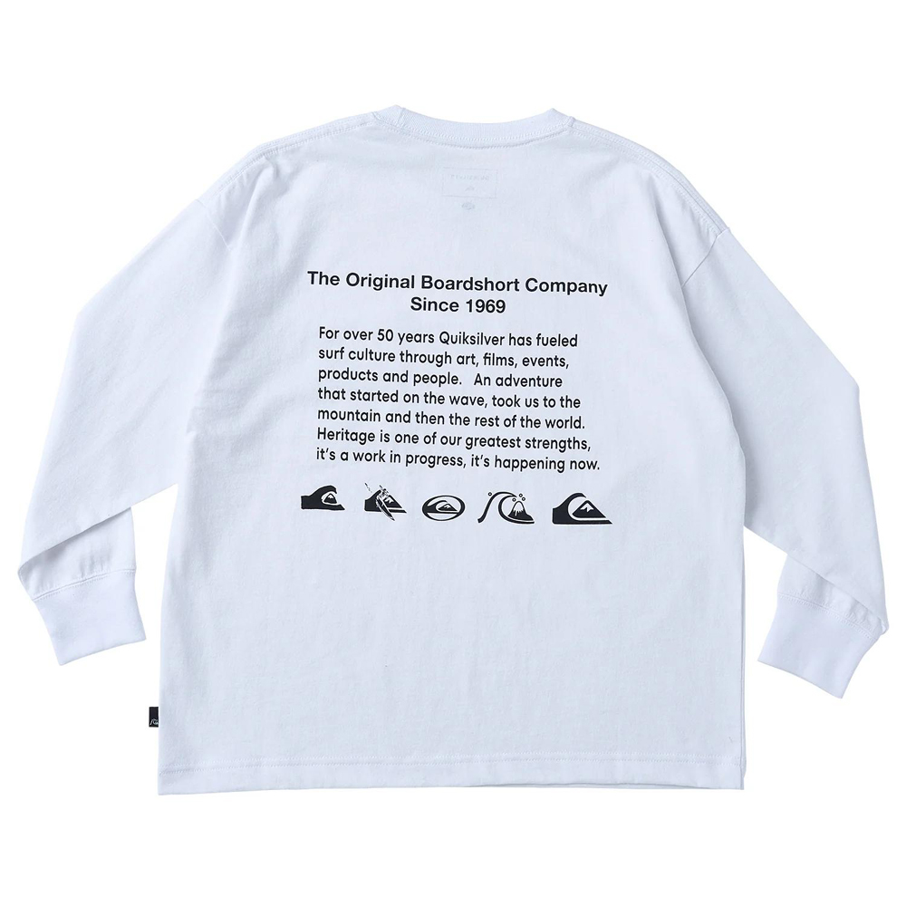 Quiksilver クイックシルバー QUIKSILVER キッズ Tシャツ 長袖 QS