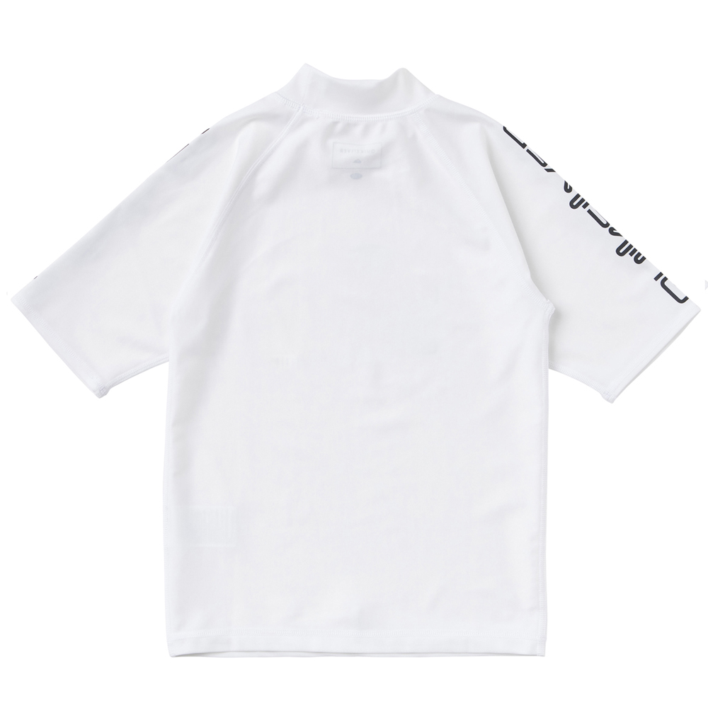 クイックシルバー QUIKSILVER キッズ ラッシュガード 半袖 NEW TOURS SR YOUTH KLY231024 WHT  130〜160cm 子供 男の子 水着 ラッシュガード サーフブランド