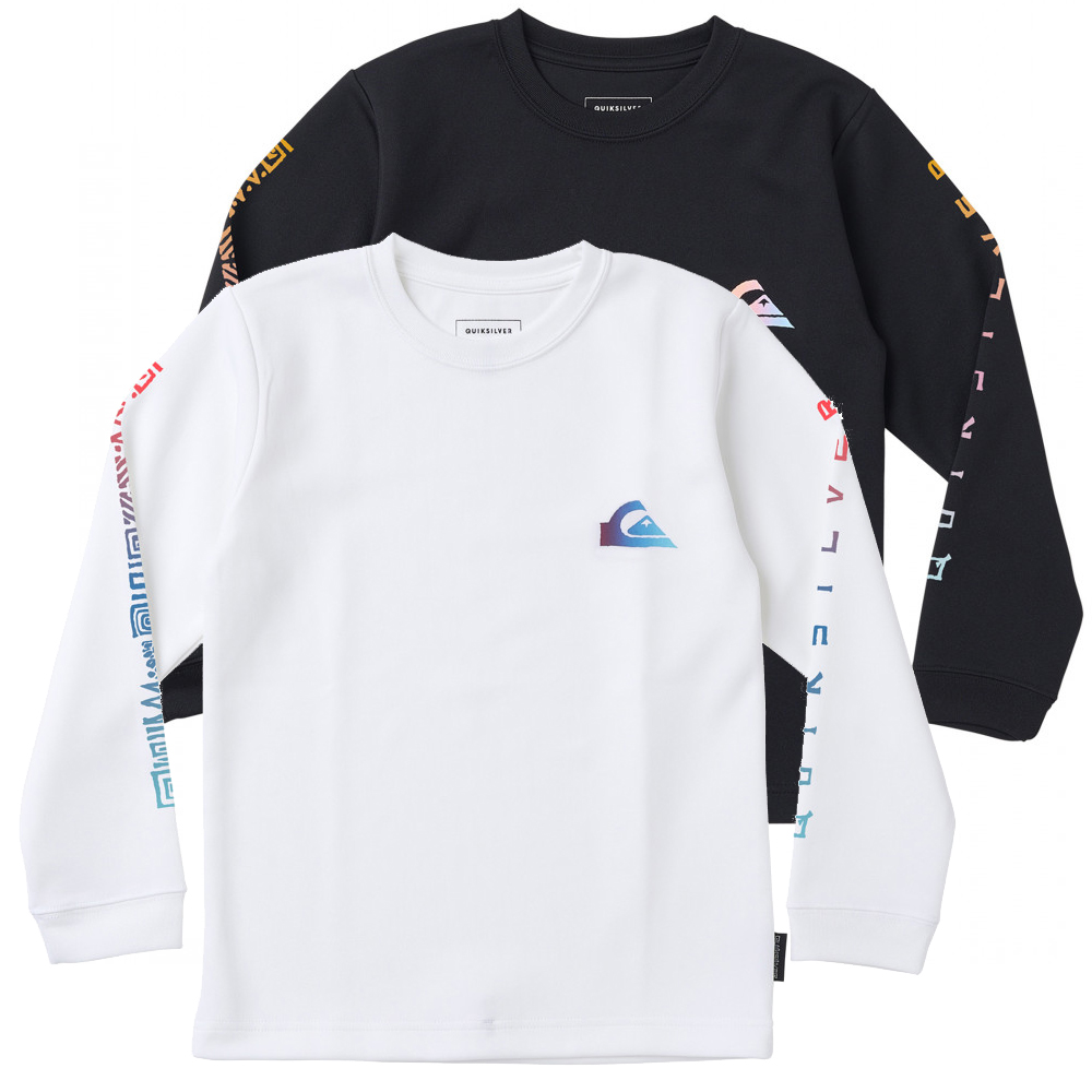 クイックシルバー QUIKSILVER キッズ ラッシュガード 長袖 REVIVAL LS YOUTH KLY242031 130〜160cm 子供 男の子 水着 ラッシュガード サーフブランド