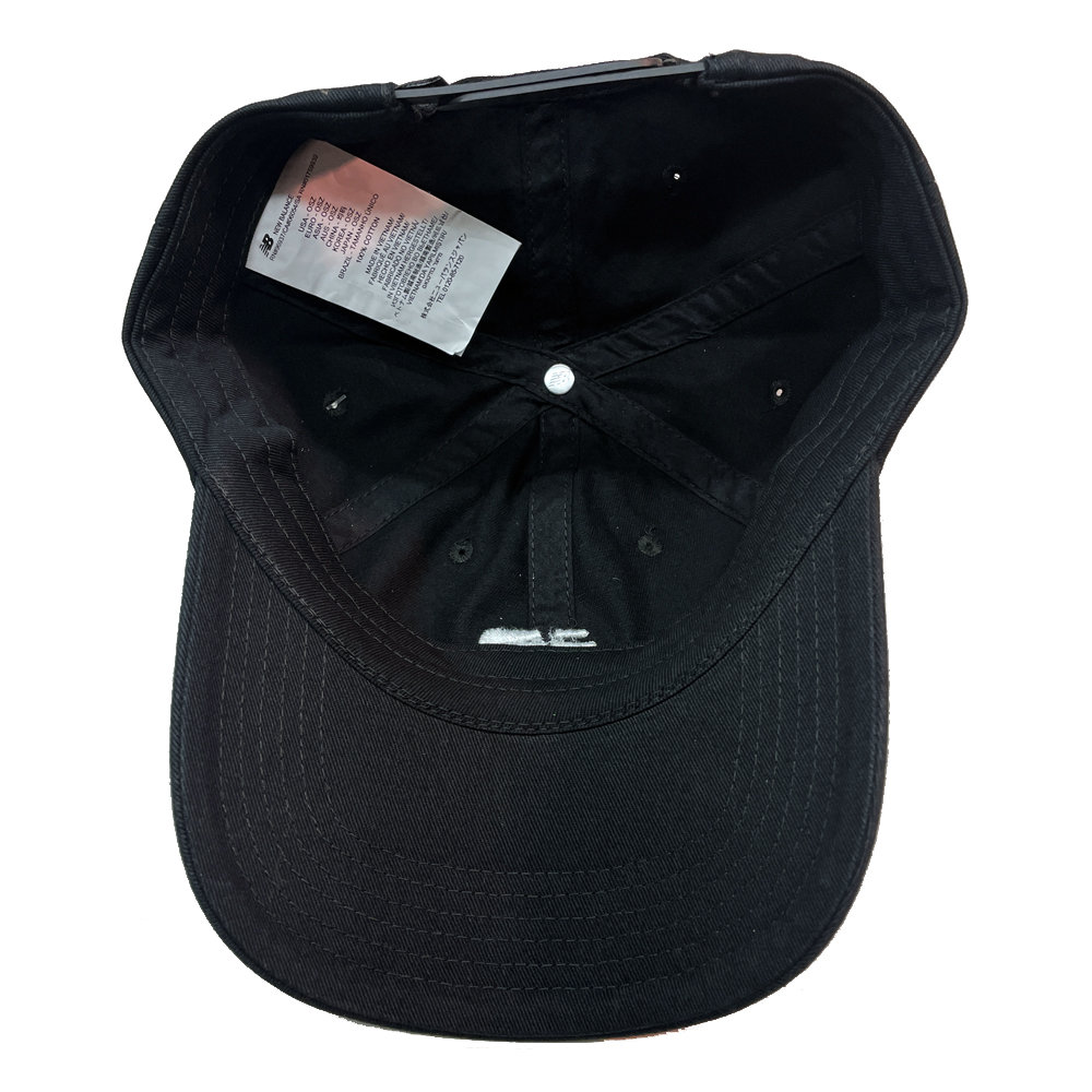 ニューバランス 帽子 キッズクラシック キャップ ブラック コットンツイル 綿100% 子供用 帽子 キッズ キャップ ブラック｜suxel｜04